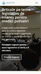 Mobile Screenshot of e-psihiatrie.ro